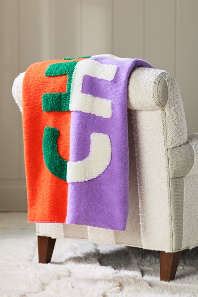 Juno Wool Blend Sherpa Fleece Throw Blanket #1