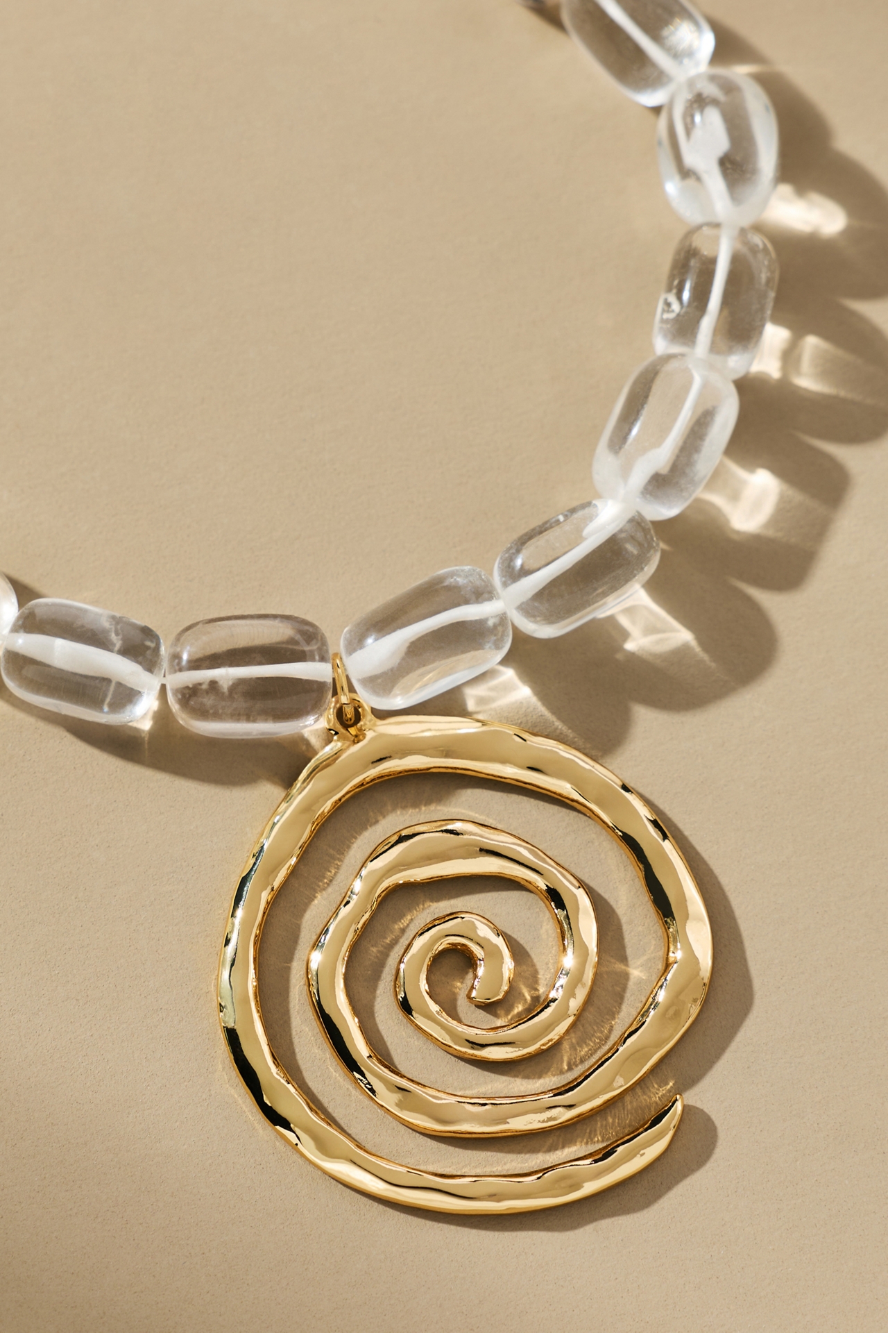 Lisa Says Gah Vortex Swirl Necklace