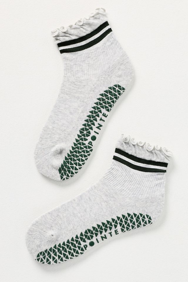 Daily Practice x Pointe Studio Ruffle Grip Socks #1