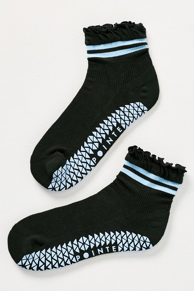 Daily Practice x Pointe Studio Ruffle Grip Socks #1