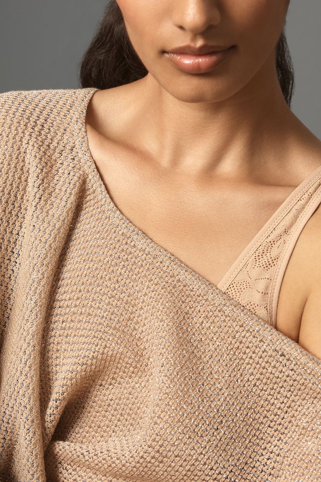 Ollari Lurex Poncho #3