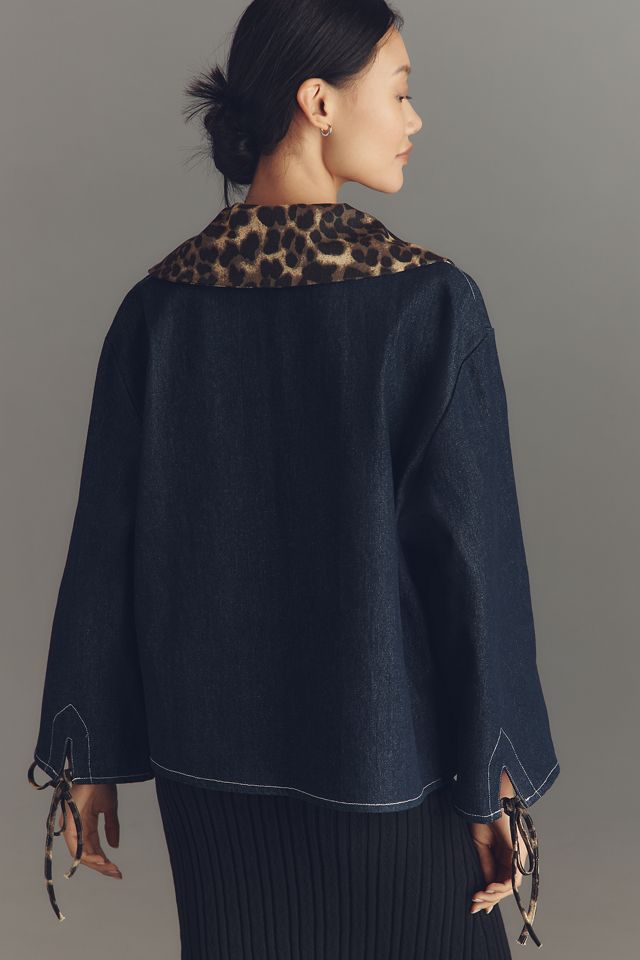 Maeve Denim Boxy Jacket #1