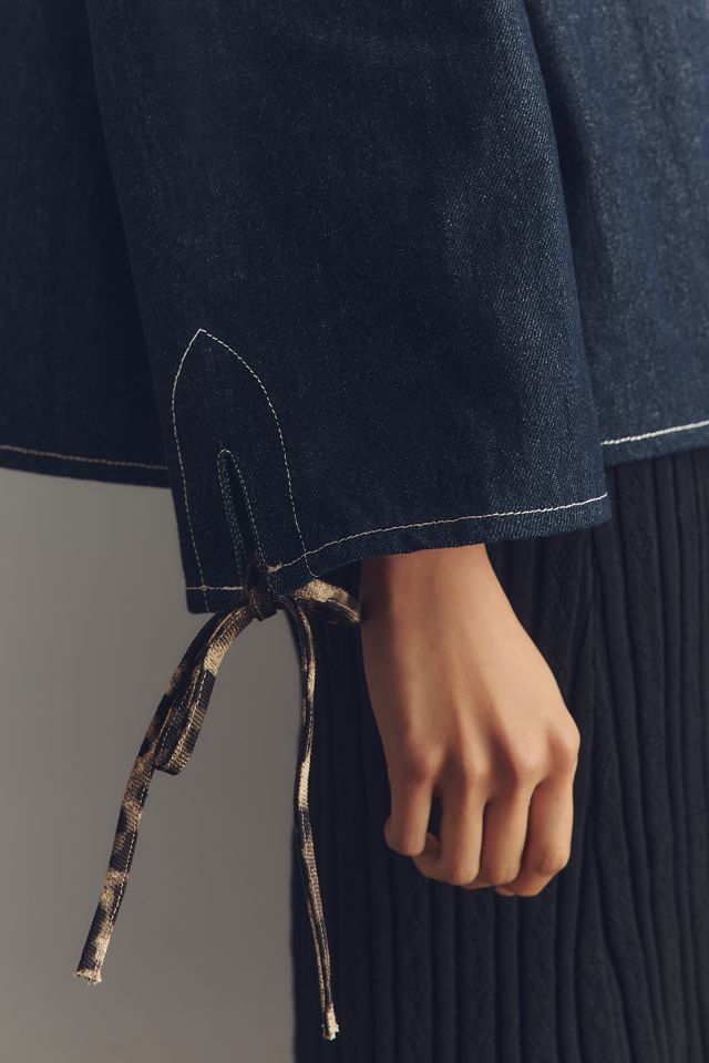 Maeve Denim Boxy Jacket #3