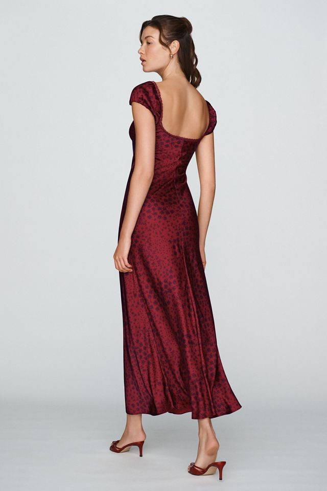 Bardot Stasia Satin Maxi Dress #1