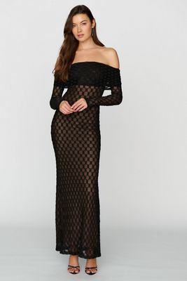 Bardot Adoni Off-Shoulder Maxi Dress