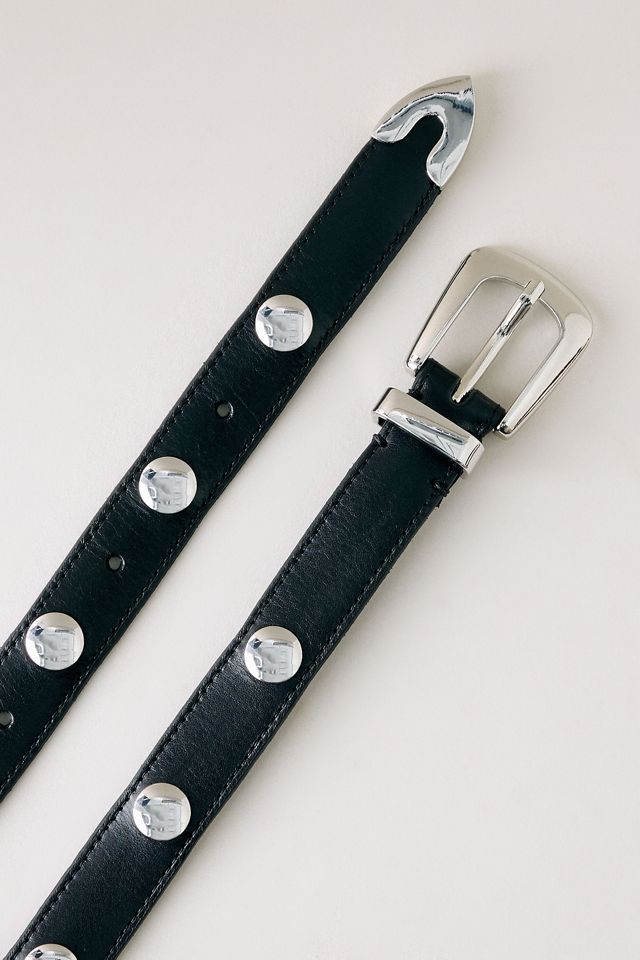 By Anthropologie Studded Western Belt #1