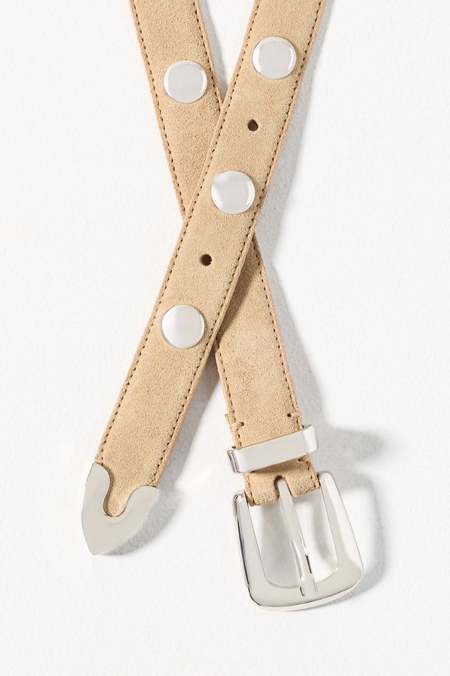 By Anthropologie Studded Western Belt #1