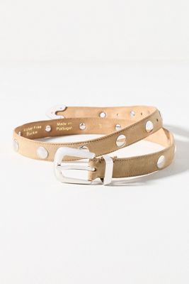 By Anthropologie Studded Western Belt