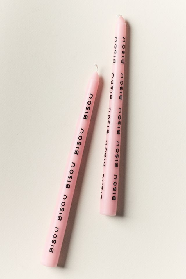 Bisou Icon Taper Candles, Set of 2 #2