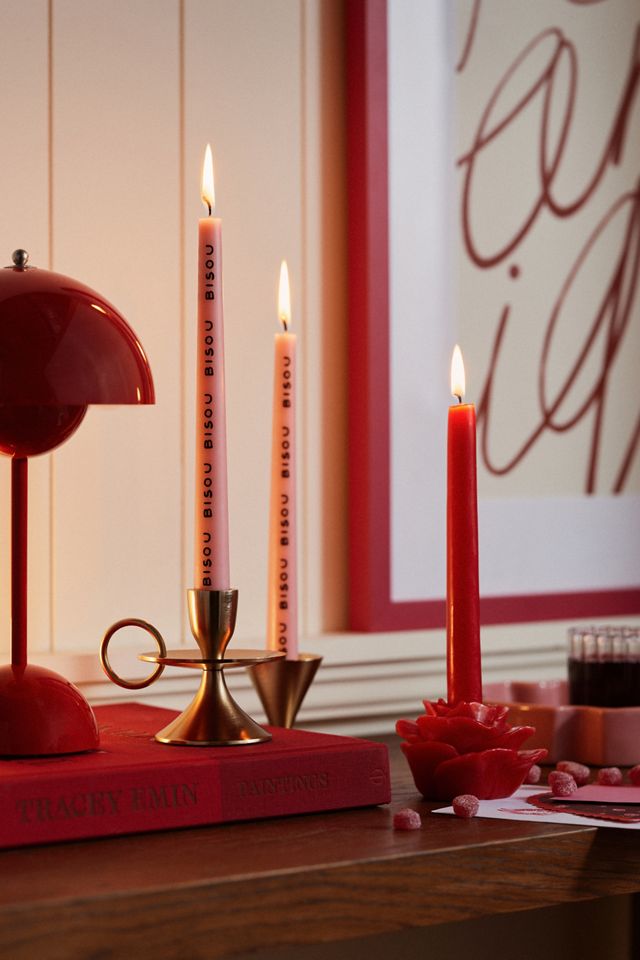The Amour Taper Candles, Set of 2 #3