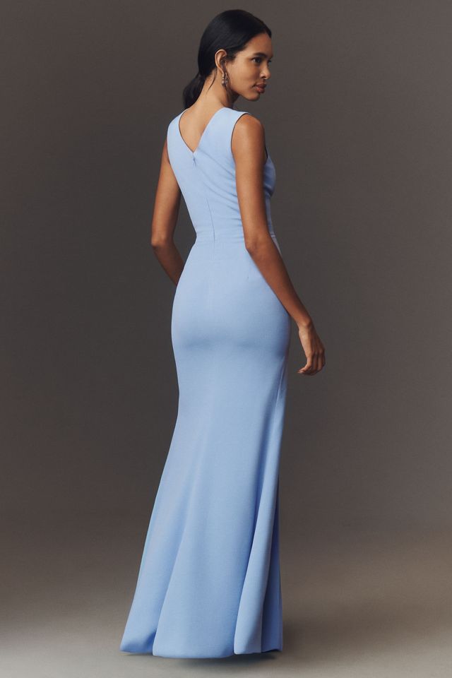 Dress The Population Sandra Crepe Maxi Dress #1
