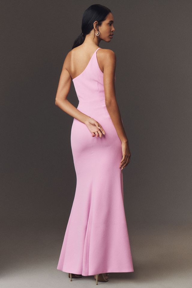 Dress The Population Amy Crepe Maxi Dress #1