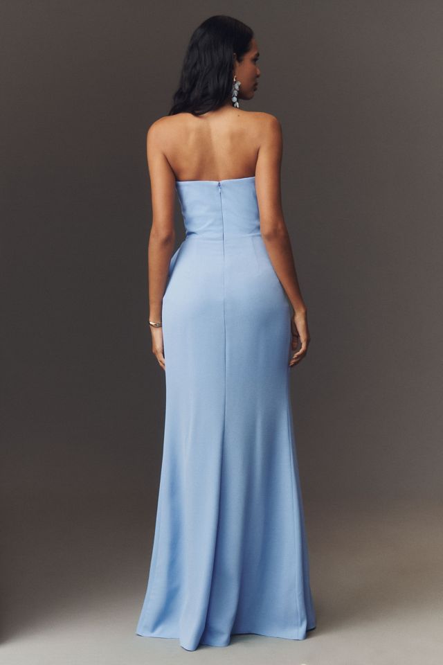 Dress The Population Kai Crepe Maxi Dress #1