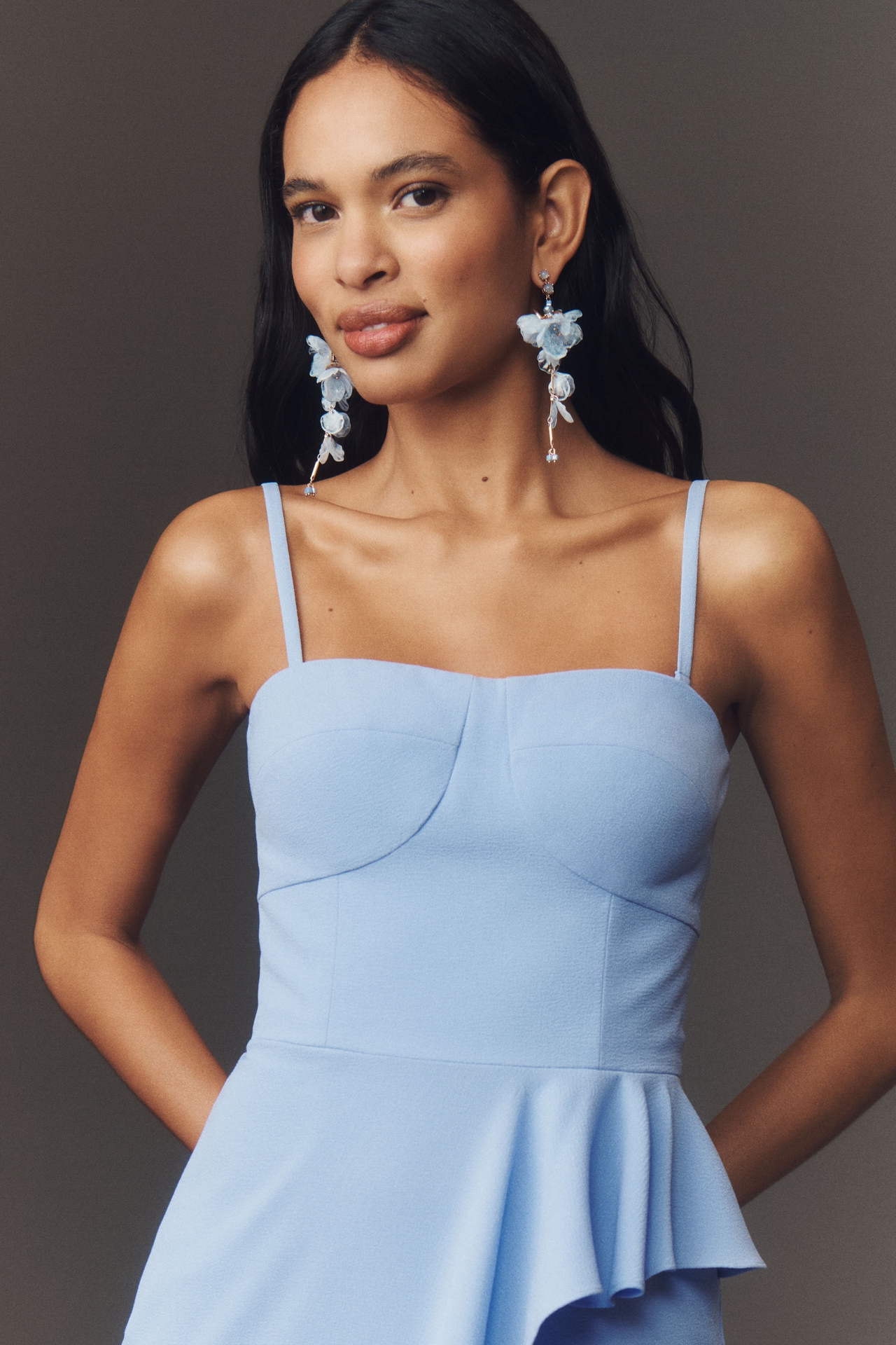 Dress The Population Kai Crepe Maxi