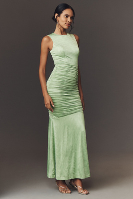 dress the population violetta gown Dress the Population Women's Violetta Ruched Gown - Black