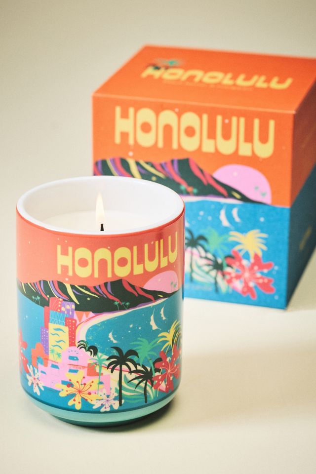 Daniella Manini x Anthropologie Honolulu Fruity Peach & Nectarine