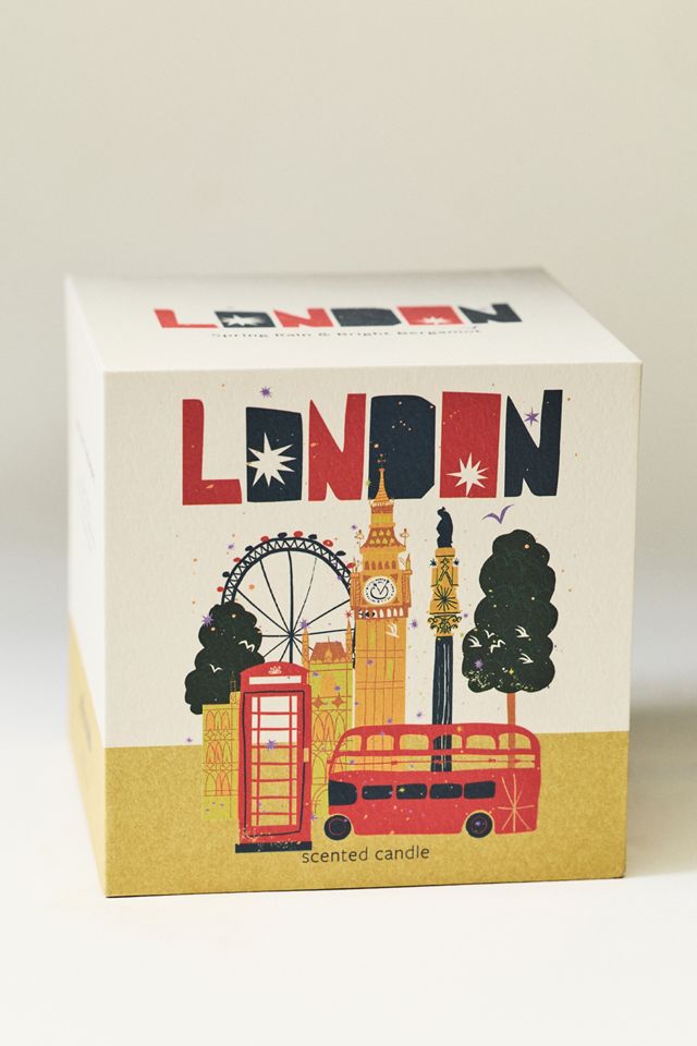 Daniella Manini x Anthropologie Woody Spring Rain & Bright Bergamot Boxed Ceramic Candle #1