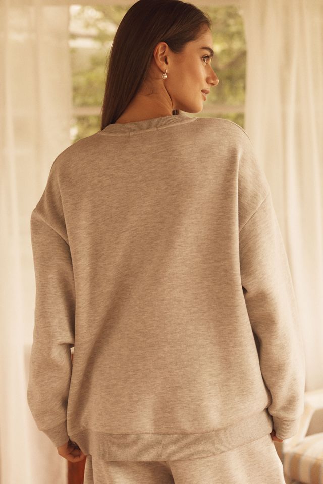 By Anthropologie Weddings Bride Crew-Neck Sweatshirt #4