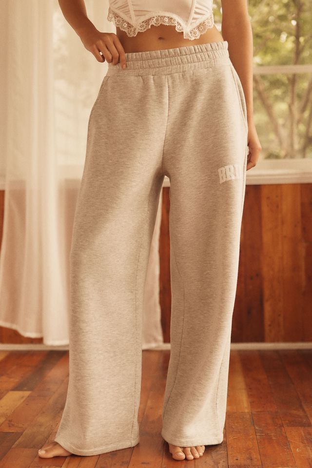 By Anthropologie Weddings Bride Embroidered Sweatpants #1