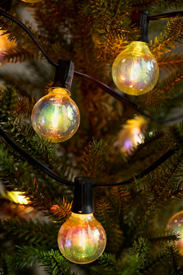 Stargazer Garden Lights, Set of 21 Bulbs, Iridescent