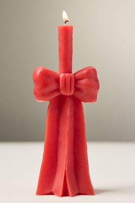 Bow Shaped Wax Candle