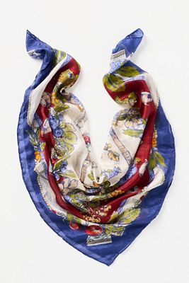 Karen Mabon Girls Silk Scarf | Anthropologie