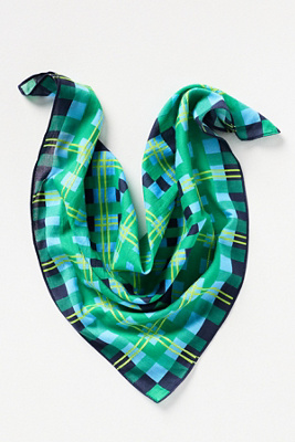 Maeve Printed Bandana Scarf In Multi