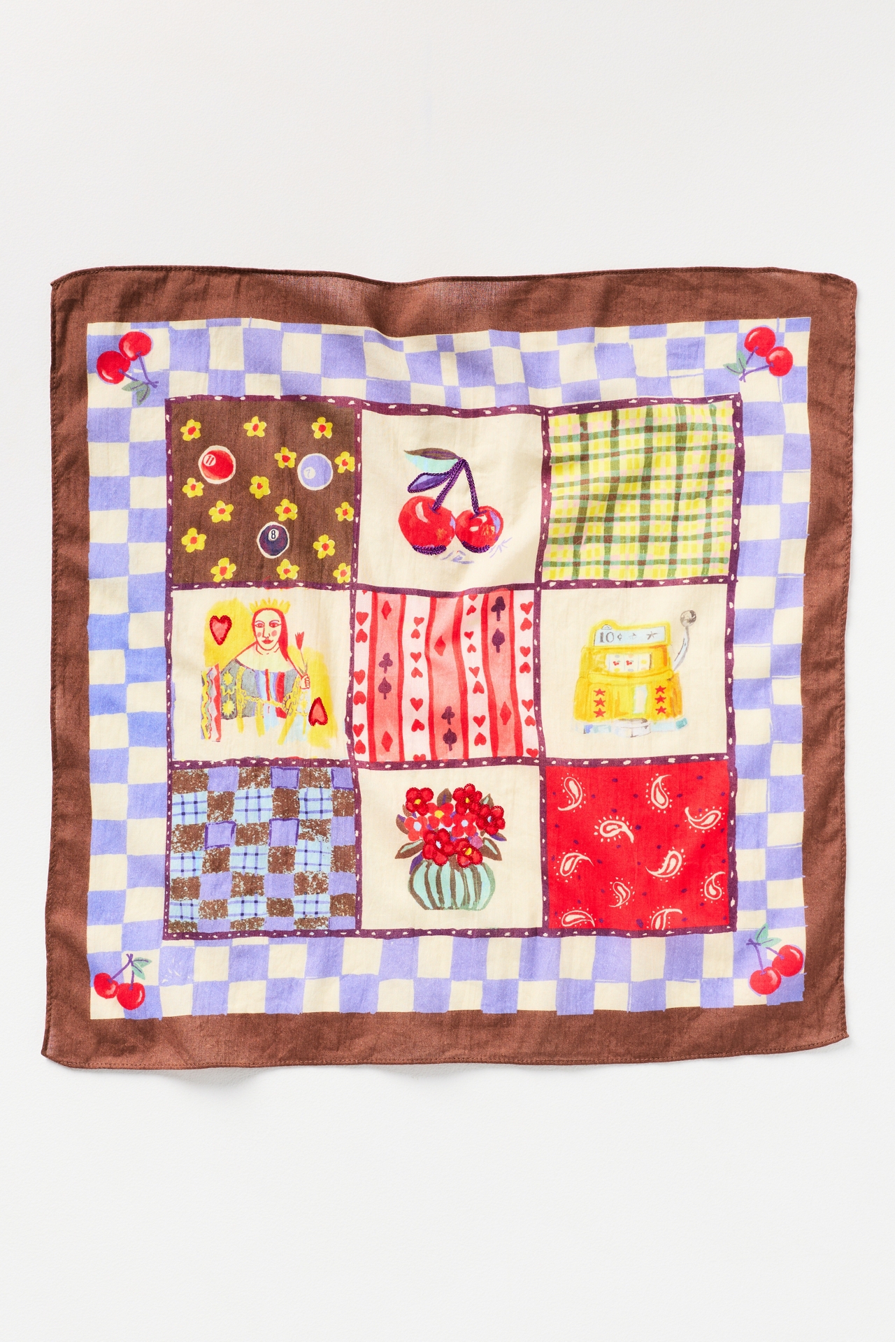 Maeve Printed Bandana Scarf