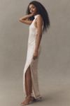 BHLDN High-Neck Sequin Slim Maxi Dress