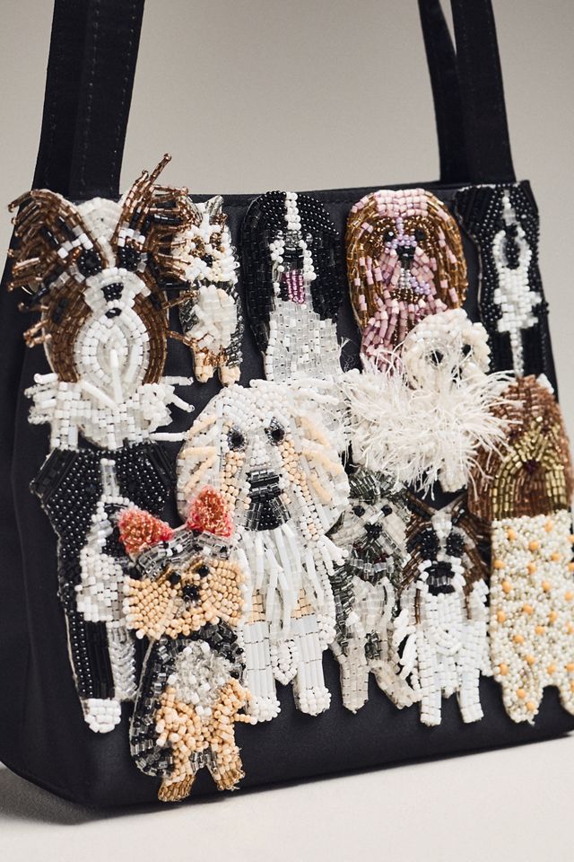 Susan Alexandra Barkin Beaded Shoulder Bag #3