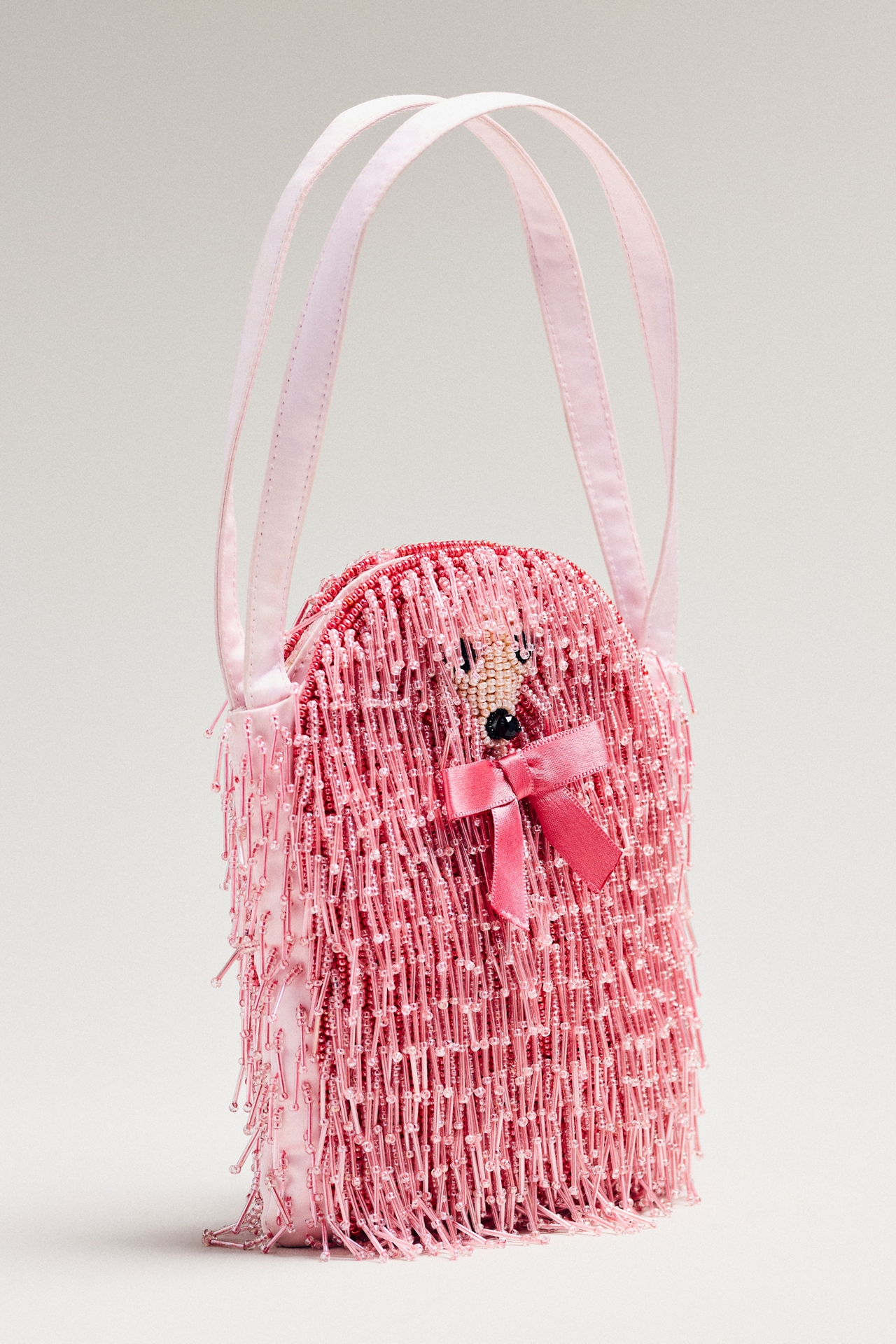 Susan Alexandra Barkin Beaded Shoulder Bag