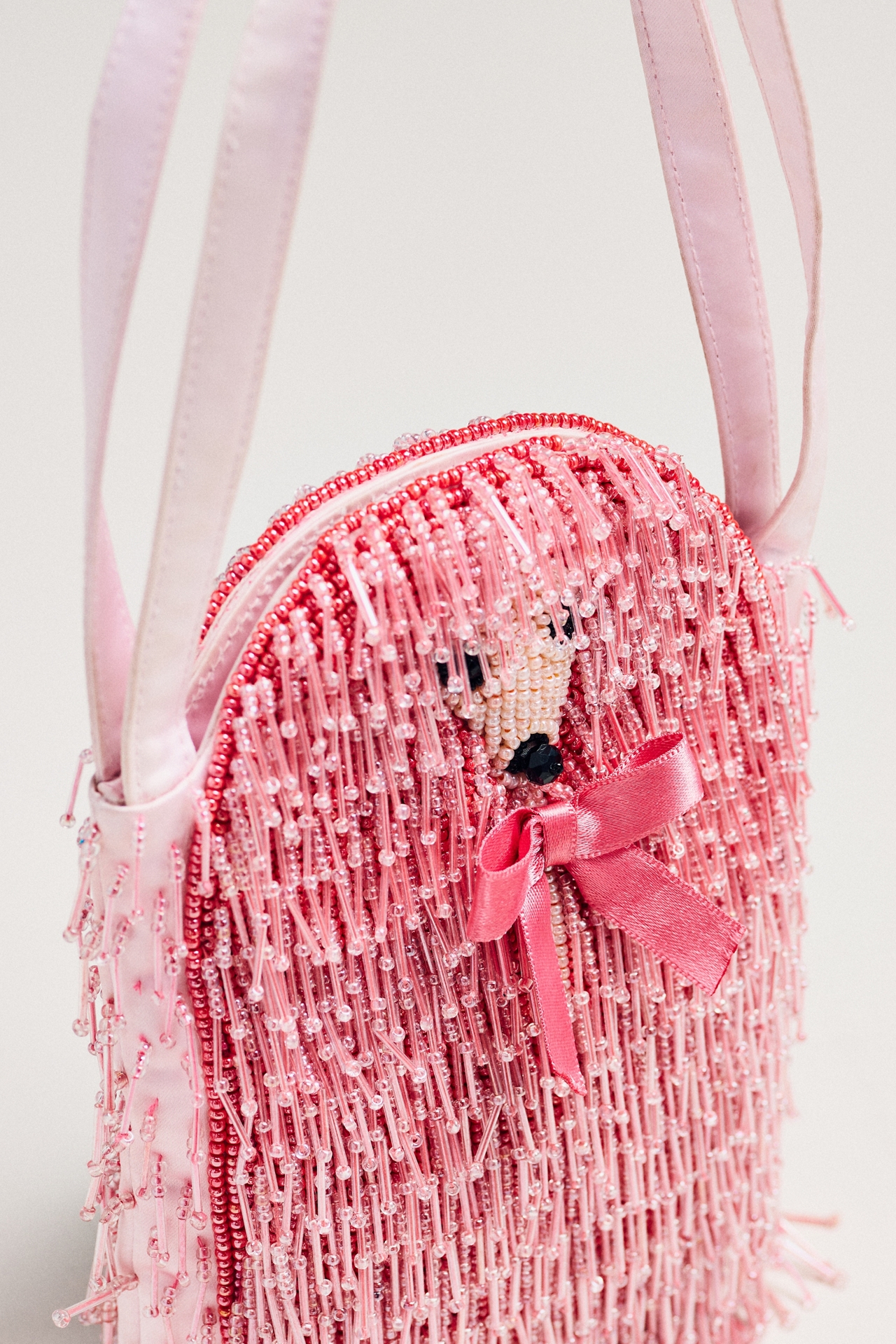 Susan Alexandra Barkin Beaded Shoulder Bag
