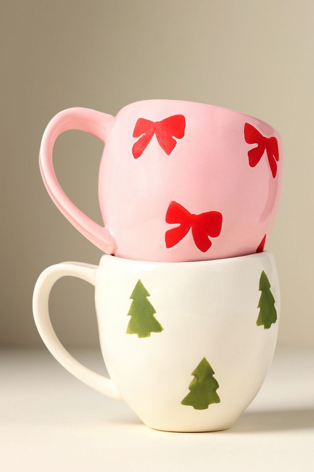 Benedita Bow Stoneware Mug