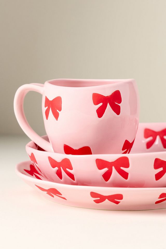 Benedita Bow Stoneware Mug
