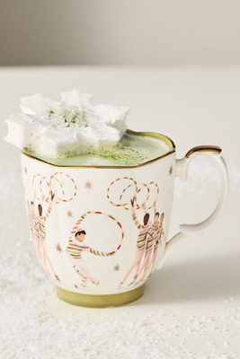 New York City Ballet Stoneware Mug In Multi