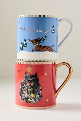 Caroline Holiday Creature Comforts Mug