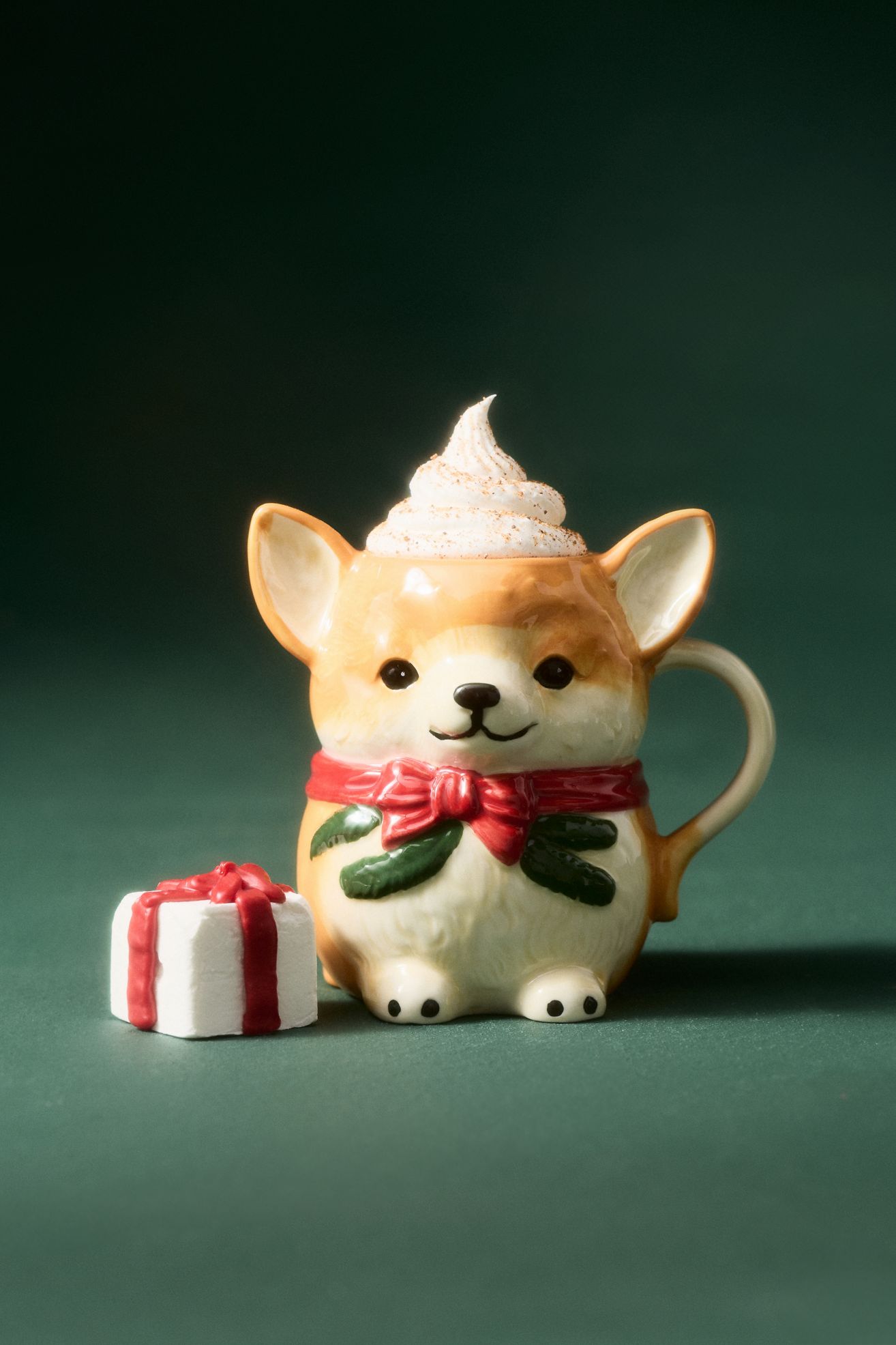 Peluche Pet Stoneware Mug - Corgi, Standard, One Size