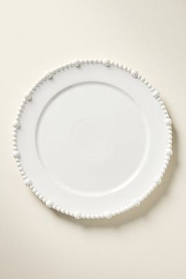 Perla Stoneware Dinner Plates, Set of 4