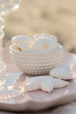 Perla Stoneware Nut Bowls, Set of 4