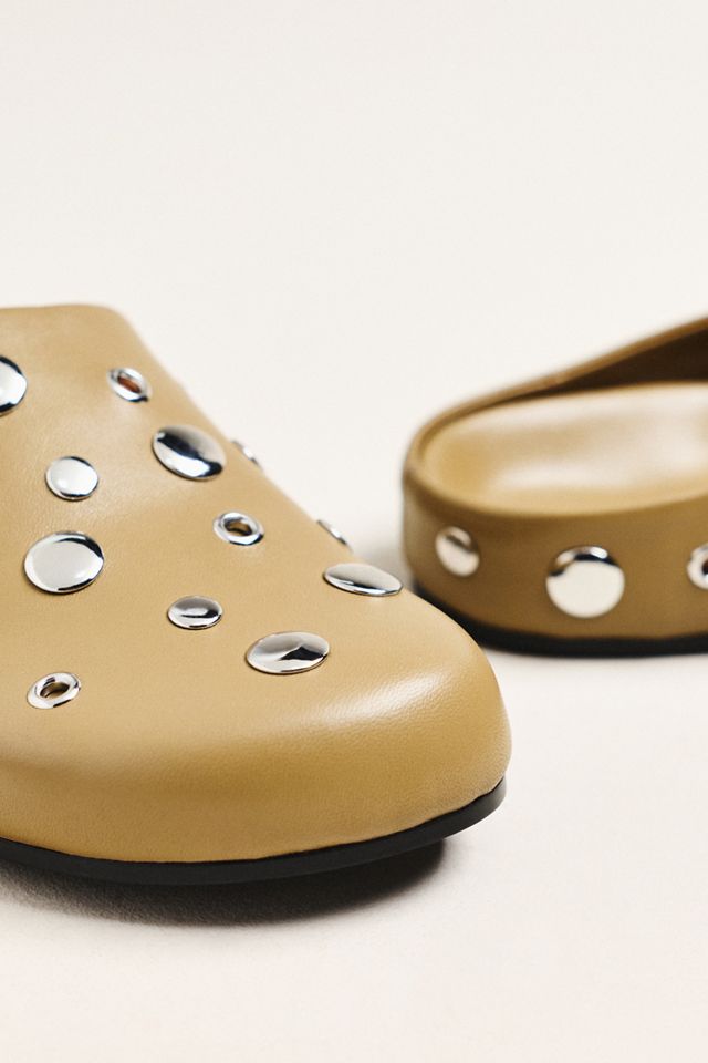 Lola Cruz Studded Clog Mules #2