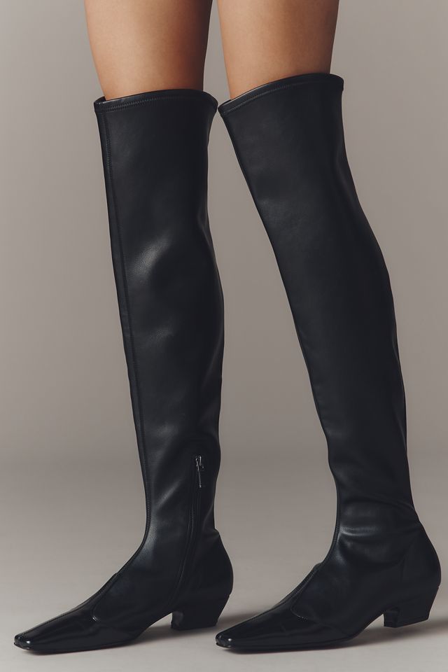 Lola Cruz Stretch Over-The-Knee Boots #1