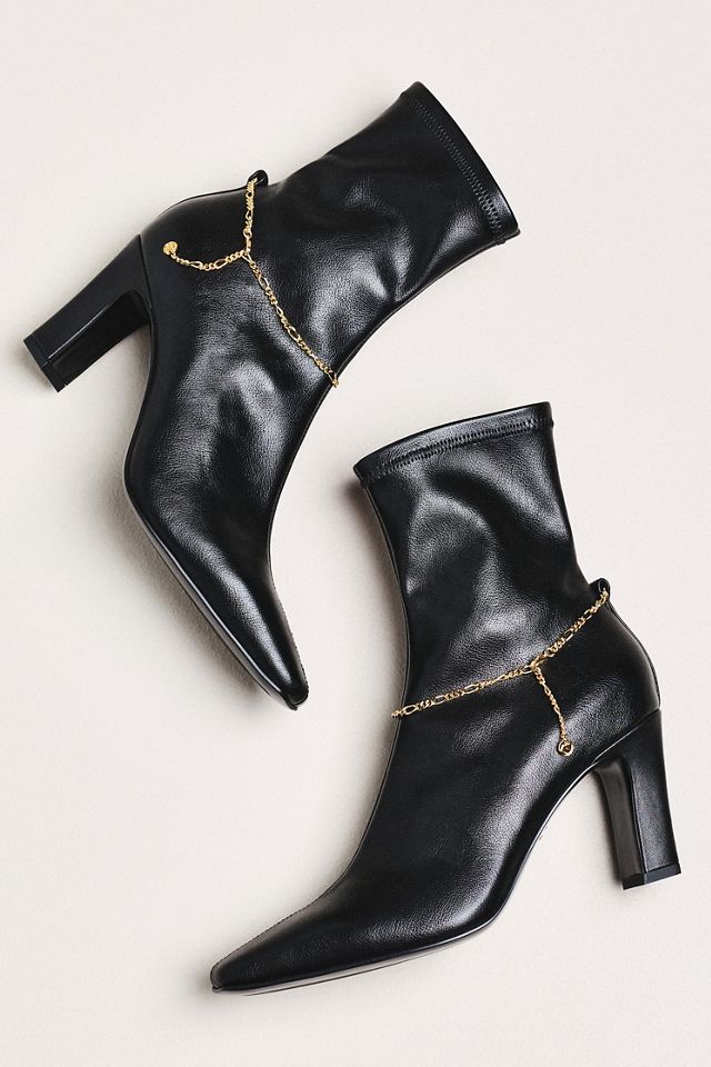 Lola Cruz Pointed Toe Ankle Boots #1