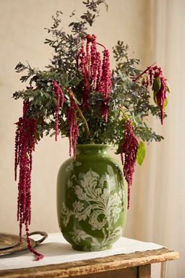 Botanical Silhouette Vase