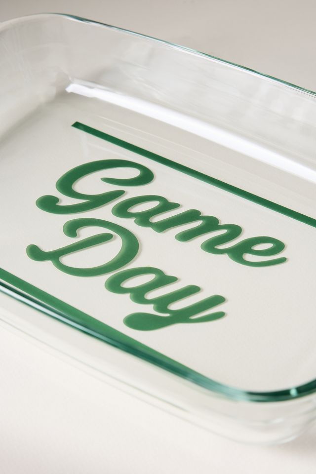 Varsity Vibes Glass Baking Dish #1