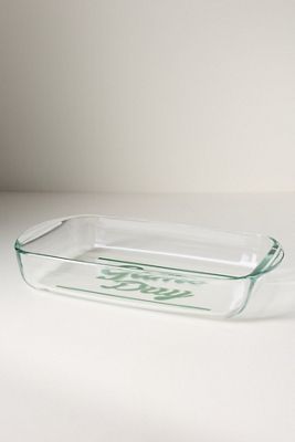 Varsity Vibes Glass Baking Dish