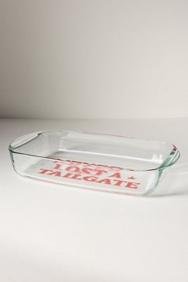 Varsity Vibes Glass Baking Dish