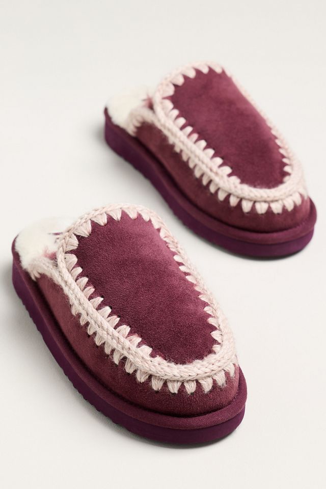 MOU Sheepskin Clogs #1