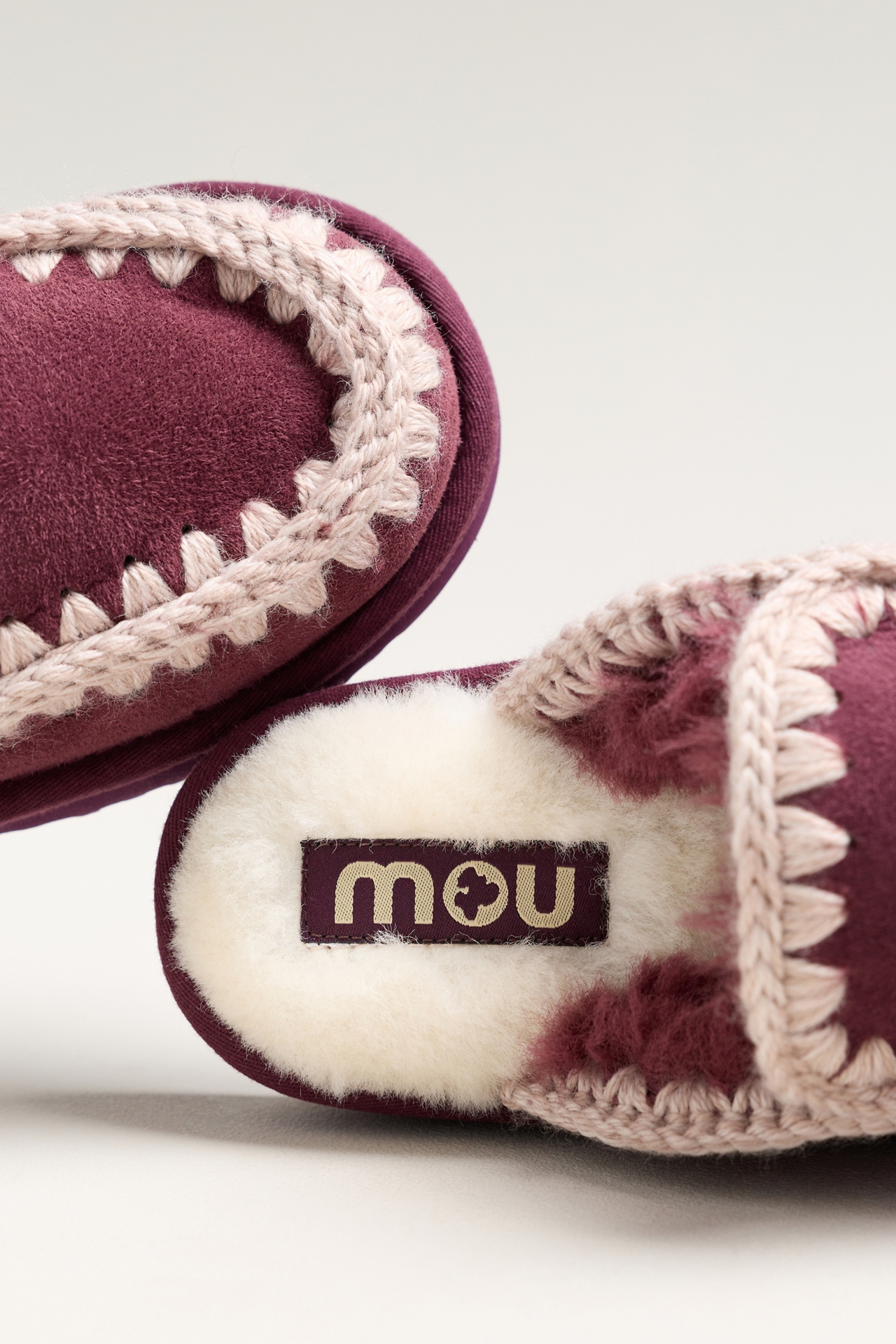 MOU Sheepskin Clogs