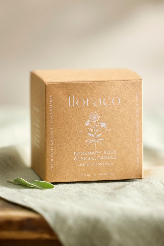 Floraco Rosemary Sage Candle #1