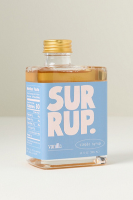 Anthropologie Surrup Simple Syrup In Blue
